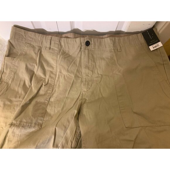 No Boundaries Men's Sz 46‎ Stretch Flat Front Shorts (Above the Knee) Fray Hem - Picture 3 of 7